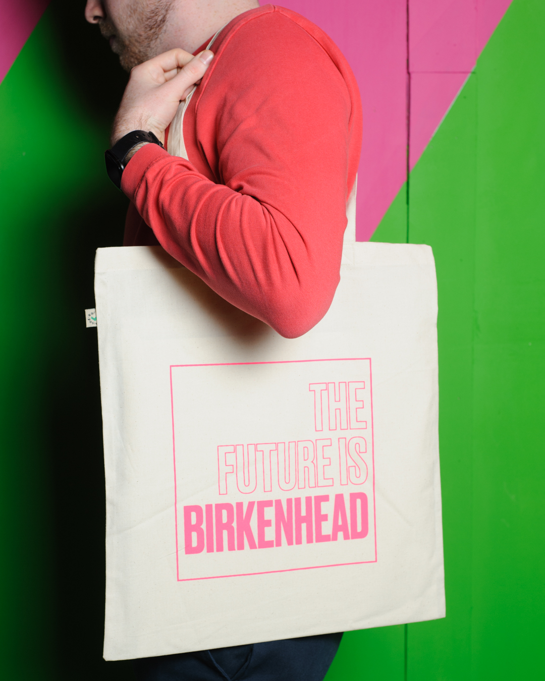 ‘The Future is Birkenhead White Tote Bag