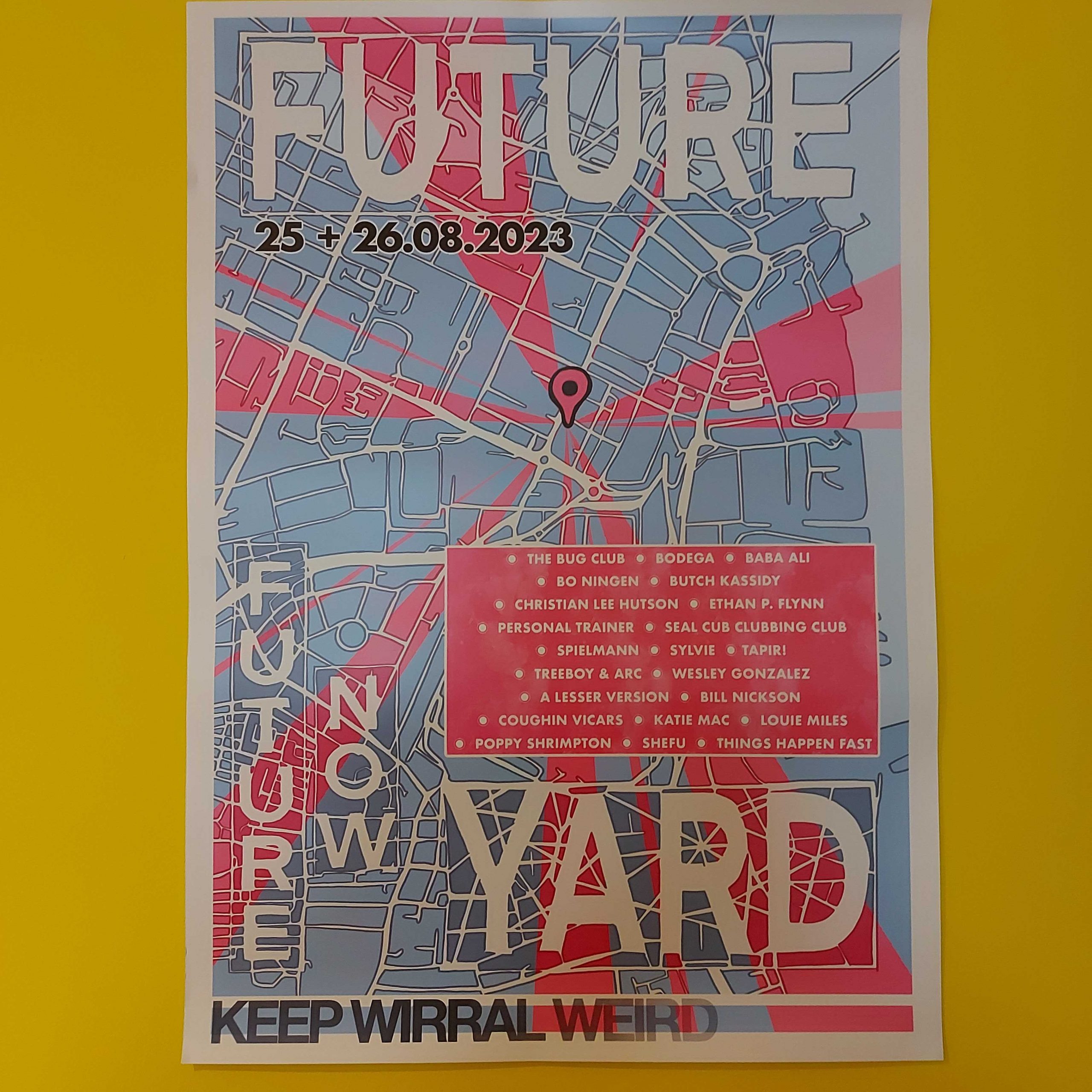 FUTURE NOW A2 ‘KEEP WIRRAL WEIRD’ POSTER